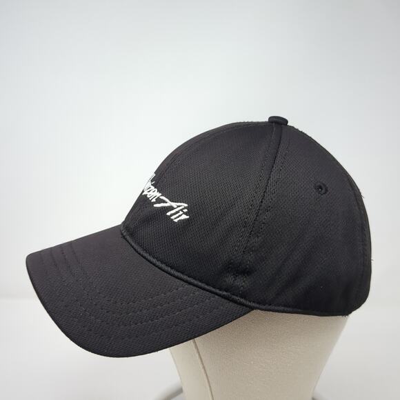 Horizon Air Slideback Baseball Cap Black One Size Adjustable Poly Cap America - Picture 3 of 9